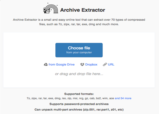 ArchiveExtractor|支持70多种压缩文件工具