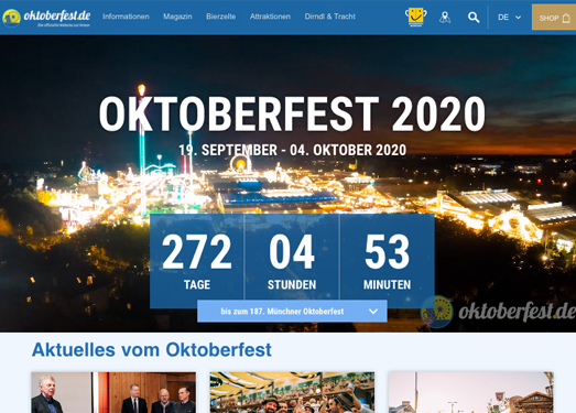 OktoberFest:慕尼黑啤酒节
