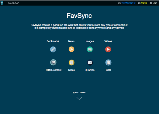 FavSync:通用网络书签管理平台