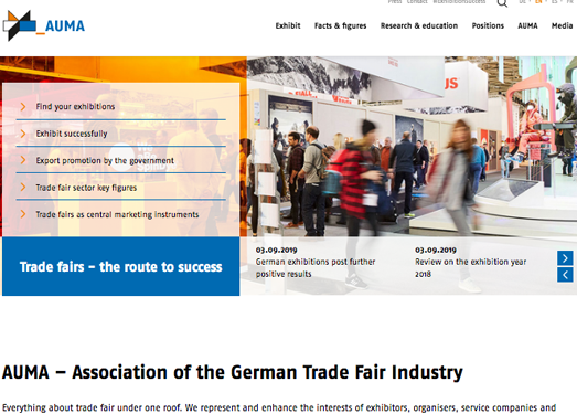 AUMA:德国展览业协会官网