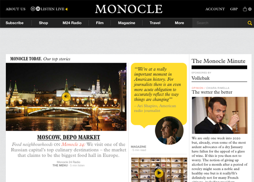 Monocle:全球观点生活杂志