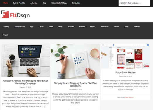 Fltdsgn:平板UI设计分享网