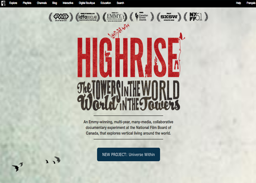 Highrise:互动式纪录片媒体网