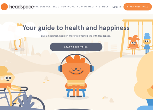 HeadSpace|冥想与正念引导应用