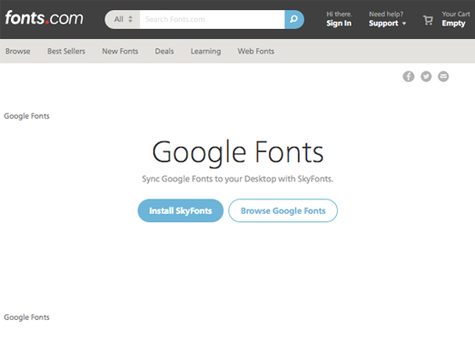 SkyFonts:谷歌字体同步更新管理工具