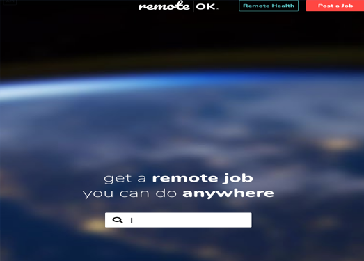 Remoteok:远程工作招聘求职网