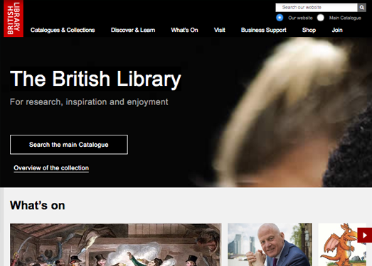 BL:英国国家图书馆