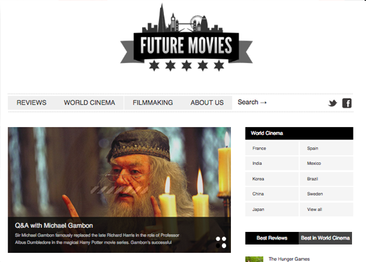Future Movies:电影预告信息网