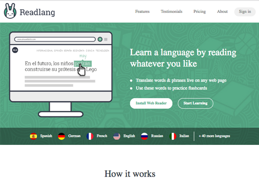 ReadLang:在线多语言阅读平台