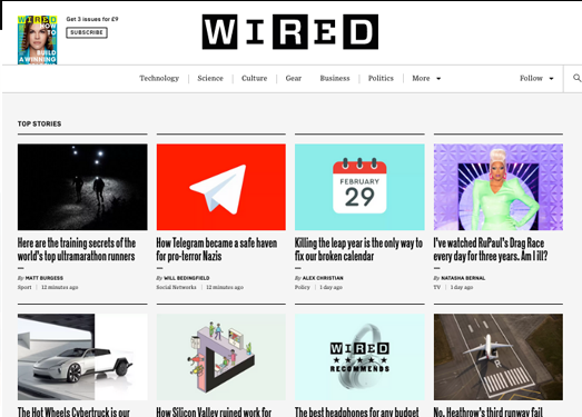 Wired.co.uk:英国科技新闻评论网