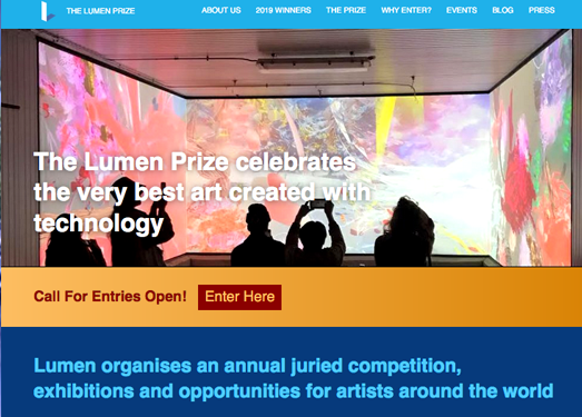 LumenPrize|英国数字艺术流明奖