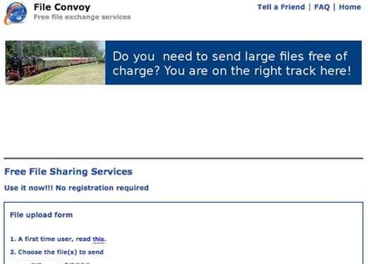 FileConvoy:英国文件上传分享平台