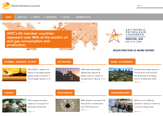 WPC:国际石油大会官网