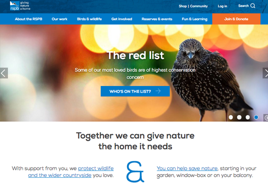 RSPB:英国皇家鸟类保护协会