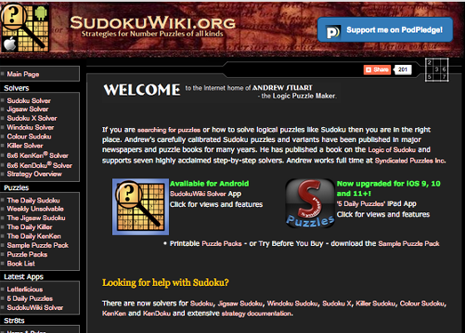 SudokuWiki:数独游戏百科全书
