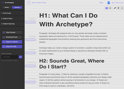 ArcheType|在线原型字体制作工具