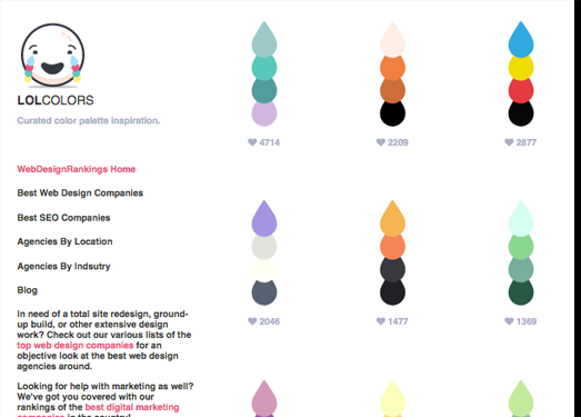 LolColors:免费网页配色工具