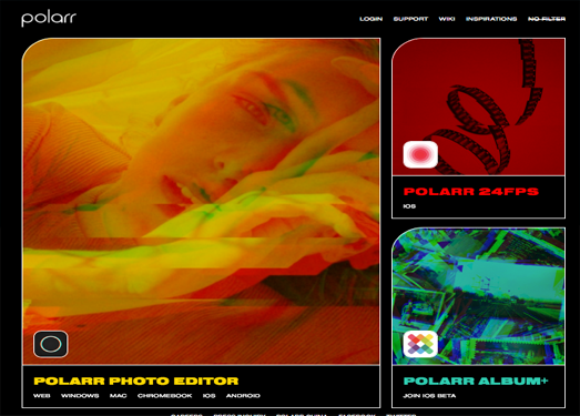 Polarr:在线智能图片处理工具