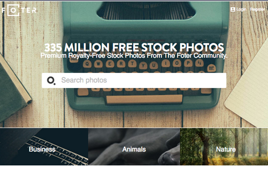 Foter:免费图片素材搜索引擎
