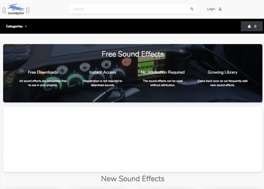 SoundGator|海量自然音效素材免费下载平台